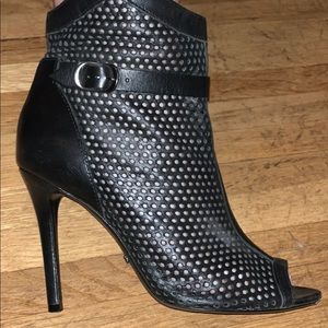 Schutz Open Toe Booties